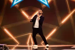 Łukasz Paczkowski w Disco Star 2026 z utworem "Tyro muj" – mocny półfinałowy występ