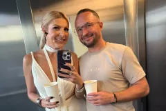 Magda Narożna w gorącym pocałunku na planie „Disco Star 10". „Jak dobrze, że Cię mam"