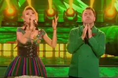 Magdalena Narożna i Marcin Miller zaśpiewali przebój „W Zielonym Gaju„ - Wielka Biesiada Disco Polo | VIDEO