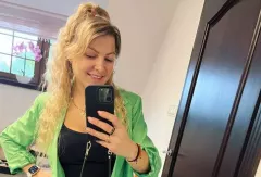 Magdalena Narożna opuściła kraj! Tak gwiazda disco polo promuje disco polo w Wilnie.