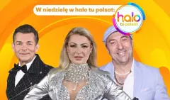 Magdalena Narożna, Zenek Martyniuk, Marcin Miller w halo tu polsat tuż przed wielkim finałem Disco Star