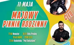 Majowy Piknik Rodzinny w Ciechocinku 2024! Na scenie Andre, Cleo i Nowator!