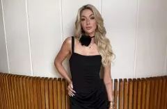 Małgorzata Główka pokazała się w czarnej mini i kabaretkach! Gwiazda disco polo wygląda obłędnie!