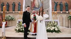 Michał Wszeborowski pokazał swój ślub w teledysku. Nowa piosenka disco polo „Przysięgam Ci Miłość"