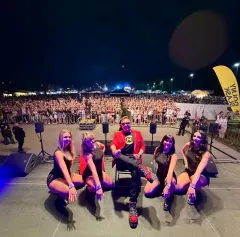 Morze ludzi przed sceną Czadomana w Jeleniej Górze!