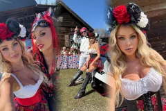 Ola Ciupa znów jako Słowianka. Tak wystąpiła w teledysku Cleo i Skolima „Lubimy"