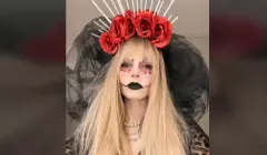 Paula Karpowicz-Zimecka w niesamowitej stylizacji na Halloween – zobacz, jak wyglądała gwiazda disco polo!
