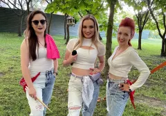 Piękno w potrójnej dawce! Znane artystki disco polo kuszą w wyjątkowych strojach! Fani oczarowani!