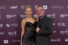 Pierwszy raz jako mąż i żona. Magdalena Narożna pokazała się z Krzysztofem Romaniukiem