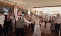 Ponad 7,9 mln wyświetleń zebrało nagranie z wesela! To prawdziwy hit! 

