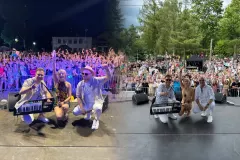 Prawie 15 godzin w aucie i dwa koncerty. Piękni i Młodzi Magdy Narożnej dali z siebie wszystko