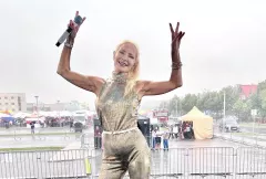 Armagedon pogodowy przerwał koncert disco polo! Pusty plac, publiczność uciekła! 