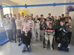Radek Liszewski odwiedził Ośrodek Szkolno-Wychowawczy w Ełku. Ta wizyta poruszyła całą placówkę