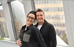 Radosław Liszewski Weekend u boku pięknej żony podbija telewizyjny program! Z Dorotą są małżeństwem pond 28 lat! 