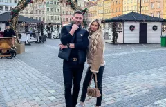 Romantyczne chwile na spacerze: Power Boy z partnerką Anitą w Warszawie!