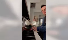 Pójdzie w ślady znanego ojca? Muzyk disco polo Jakub Urbański pokazał rozczulające video z córką! Fani zachwyceni