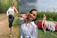 Tak Dorota Gwiazdowska z MIG eksponuje sylwetkę. Zobacz wszystkie trzy odsłony.