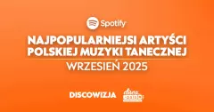 TOP wykonawcy disco polo na Spotify. Skolim bezkonkurencyjny we wrześniu 2025!