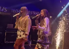 Topky dały czadu w Stromcu! Angelika Żmijewska i Paula Karpowicz-Zimecka rozgrzały publiczność do czerwoności