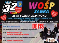 Wielki Finał WOŚP w Rytmie Disco Polo w Lidzbarku. Już 28 stycznia na scenie Defis, Mejk oraz Klaudia Zielińska