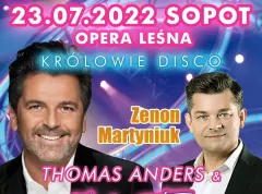 Wielkie wydarzenie! Już 23 lipca w Operze Leśnej wystąpią najwięksi „Królowie Disco„! Zenon Martyniuk i Modern Taliking!