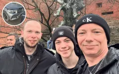 Wypadek młodej gwiazdy disco i jego menadżera w drodze na Fame MMA! Kobieta wjechała na czerwonym świetle!