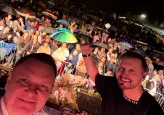 Classic na scenie w deszczu w Zawidzu Kościelnym. To, co się wydarzyło, zaskoczyło wszystkich | VIDEO