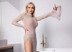 Zjawiskowa Monika Chwajoł w prześwitującym stroju! Gwiazda disco polo pokazała za dużo?
