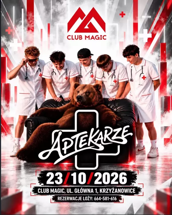 Aptekarze - Club Magic Krzyżanowice - 23 października 2026