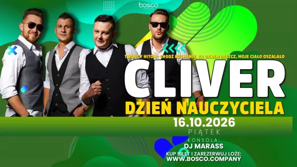 Cliver - Dzień Nauczyciela Bosco Events Place - 16 października 2026