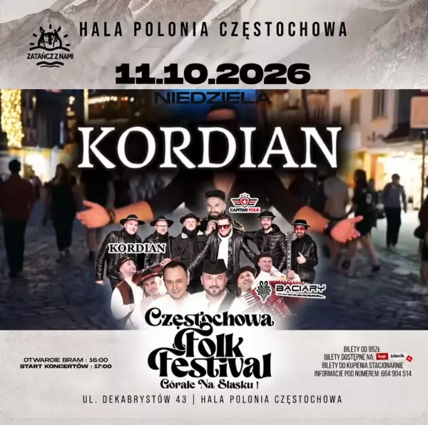 Częstochowa Folk Festival - 11 października 2026