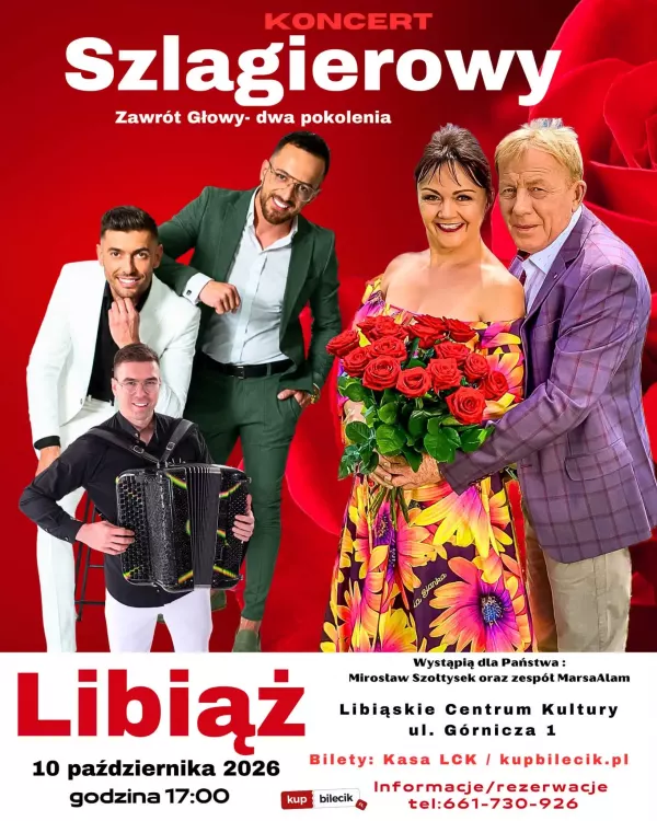 Mirosław Szołtysek, MarsaAlam - Koncert Szlagierowy Libiąż - 10 października 2026