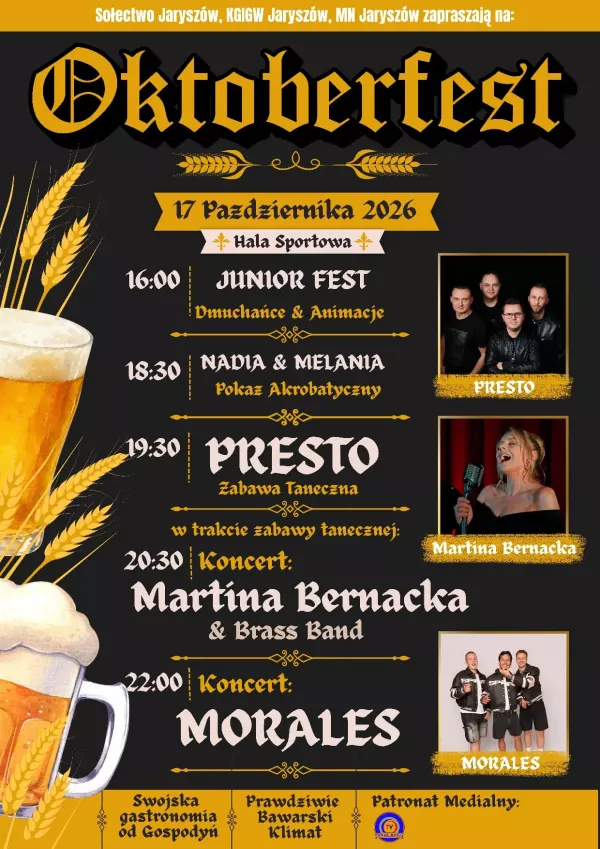 Morales - Oktoberfest Jaryszów - 17 października 2026