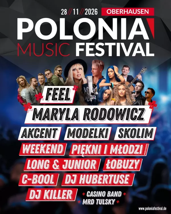 Polonia Music Festival Oberhausen - 28 listopada 2026