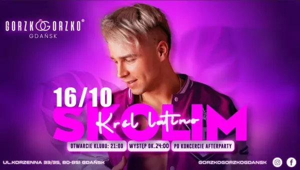 Skolim - Klub Gorzko Gorzko Gdańsk - 16 października 2026