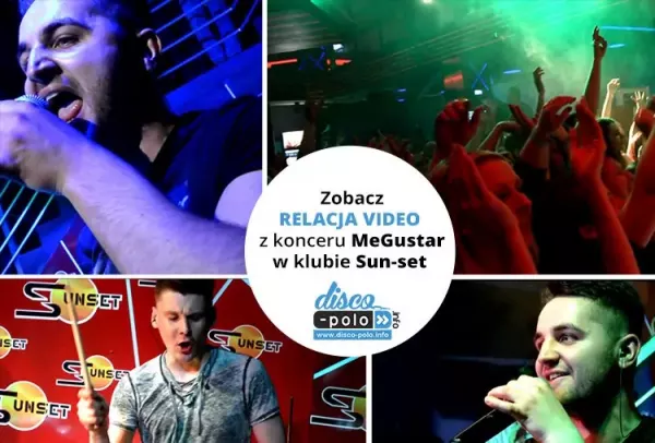 Koncert MeGustar w klubie Sun-set - Leżajsk 2016 (VIDEO)