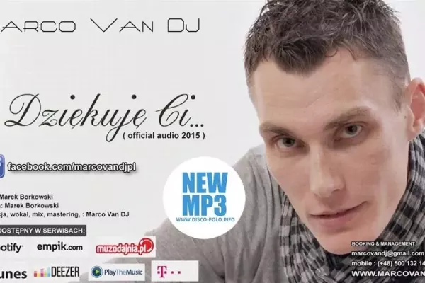 Premiera muzyczna: Marco Van DJ - Dziękuję Ci