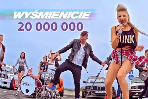 Piękni i Młodzi oraz Playboys świętują sukces teledysku pt. „Wyśmienicie"