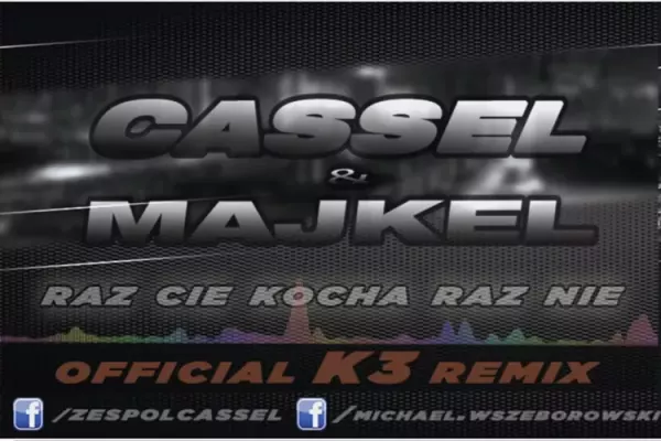 Nowość: Cassel & Majkel – Raz Cię kocha raz nie | (Official K3 Remix)