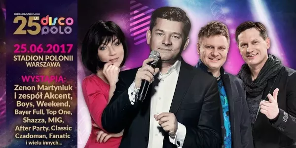 Gala „25 lat Disco Polo” - Transmisja na TVP 2 oraz Polo TV. Wiemy kto wystąpi! 