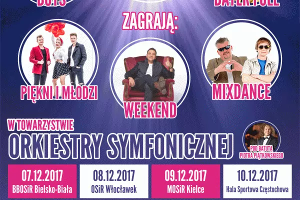 Koncerty grudniowe "Orkiestra w rytmie disco" odwołane i przeniesione! Dlaczego?!