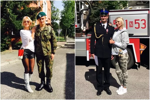 Synowie wokalistki disco polo służą ojczyźnie! Filip jest żołnierzem, Szymon zawodowym strażakiem! 