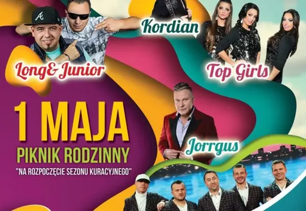 Wielkie gwiazdy disco polo zagrają w Ciechocinku! To będzie najgorętsza majówka w okolicy!  