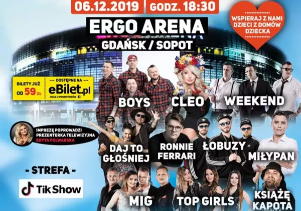 Już dziś wielka impreza disco polo! Przebojowe Mikołajki 2019 - Gdańsk/Sopot - lista wykonawców