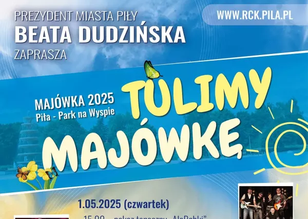 2Magic wystąpi w Pile! Majówka 2025 pełna muzyki, atrakcji i darmowych koncertów