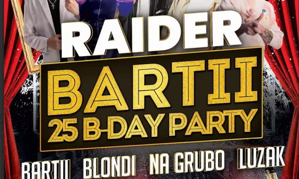 Bartii obchodzi 25. urodziny w Clubie Fantazja podczas wielkiej imprezy z gwiazdami disco polo