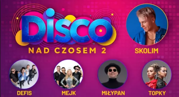 Disco Nad Czosem 2 przyciąga największe gwiazdy disco polo. Kto zagra w Mrągowie nad jeziorem Czos?