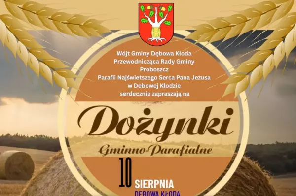 Dożynki Dębowa Kłoda 2025 z zespołem Skaner
