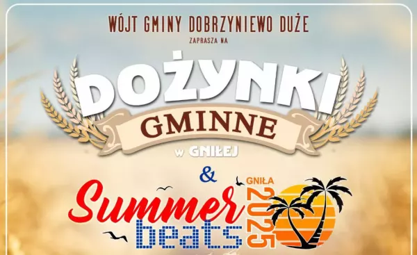 Dożynki gminne w Gniłej 2025 i Summer Beats z gwiazdami disco polo rozgrzeją publiczność

