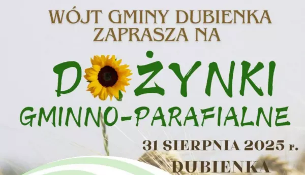 Dożynki Gminno-Parafialne w Dubience 2025 z zespołem Eratox jako gwiazdą wieczoru